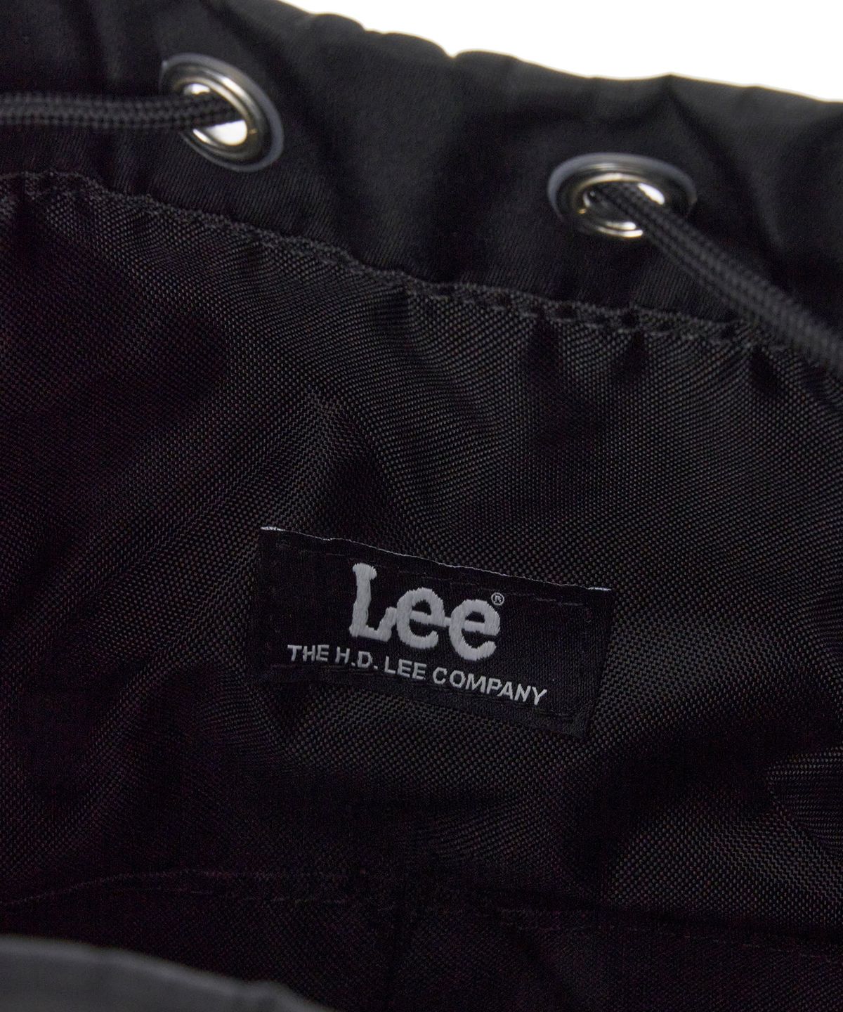 리(LEE) 핸들 버킷백 블랙