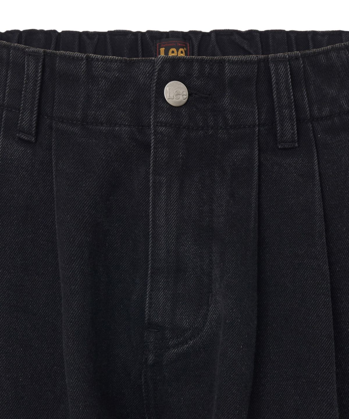 리(LEE) 데님 이지 팬츠 블랙 워시드