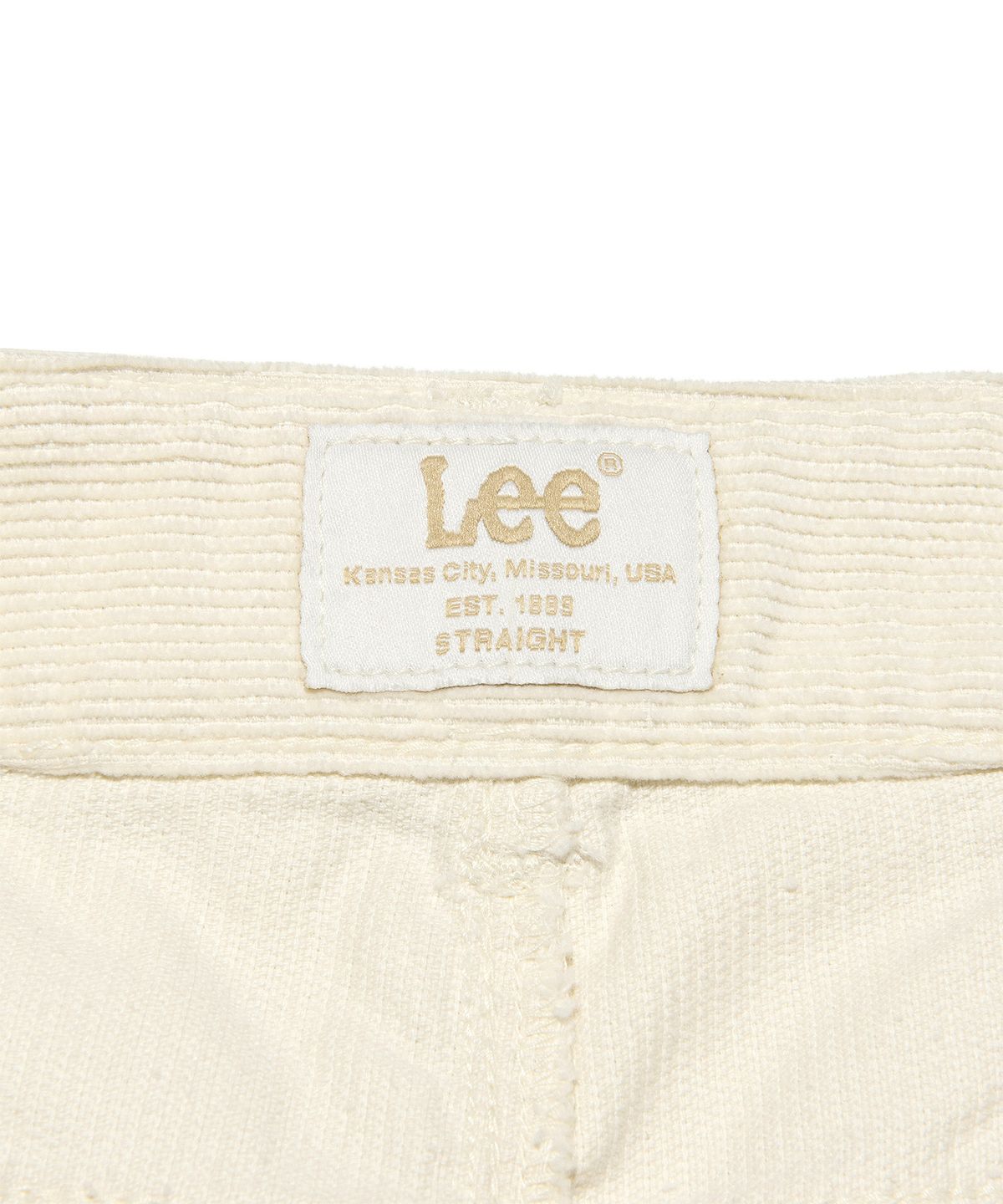 리(LEE) 우먼 코듀로이 5포켓 팬츠 아이보리