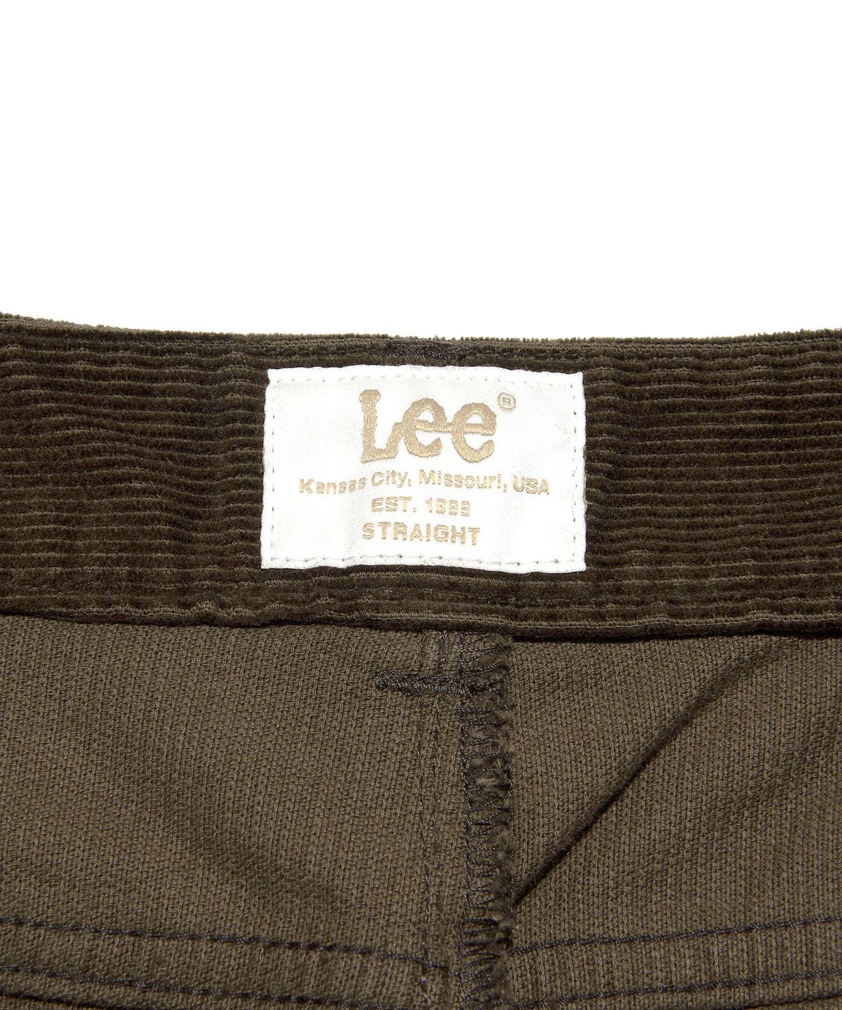 리(LEE) 우먼 코듀로이 5포켓 팬츠 브라운