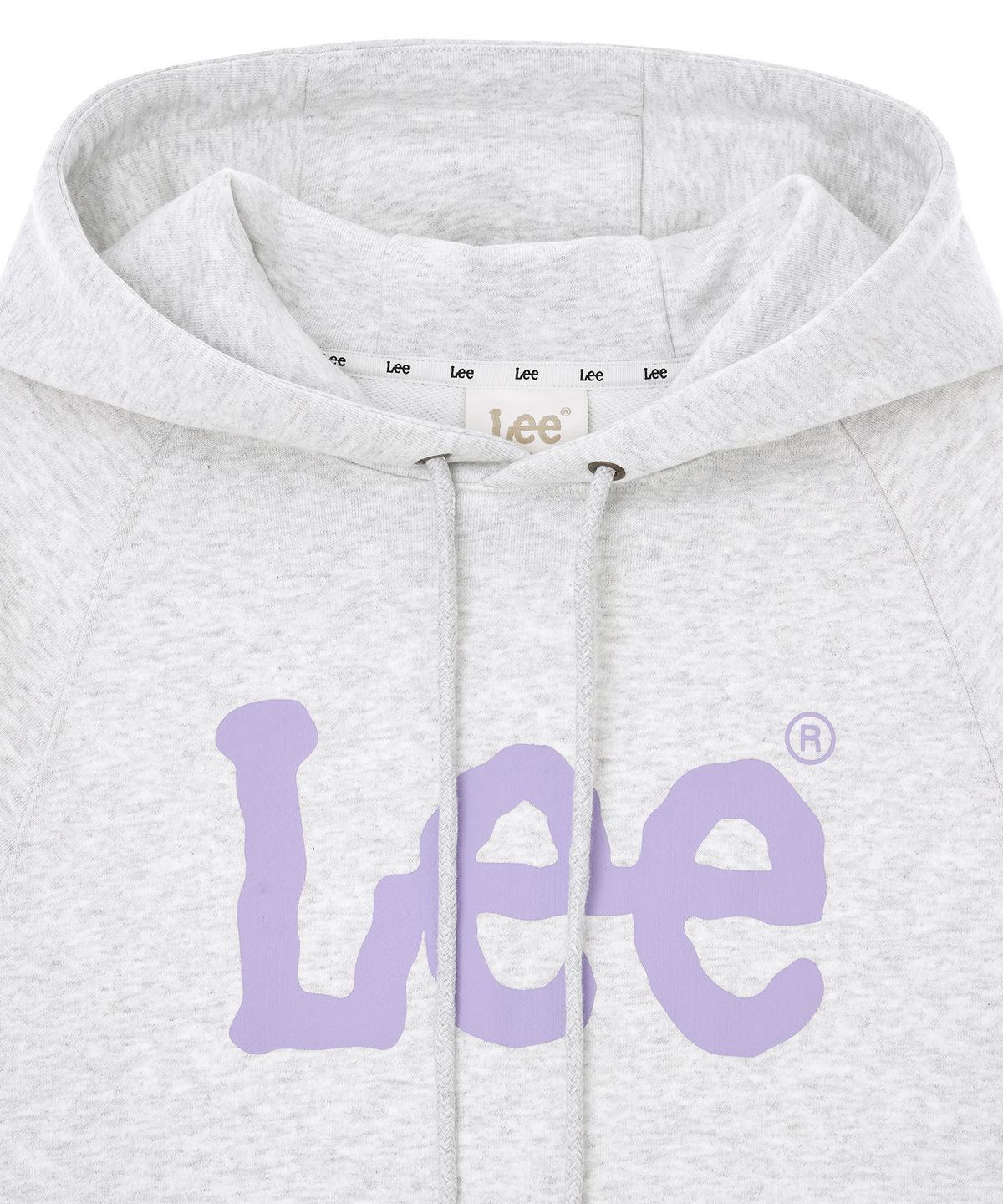 리(LEE) 빅 트위치 후드 원피스 라이트 그레이