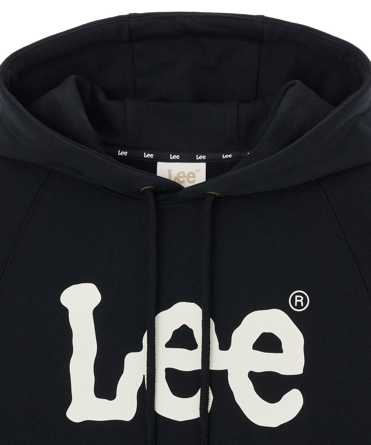 리(LEE) 빅 트위치 후드 원피스 블랙
