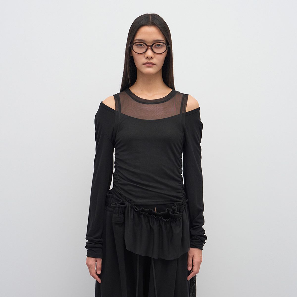 엘씨디씨티엠(LCDC™) U-NECK JERSEY TOP