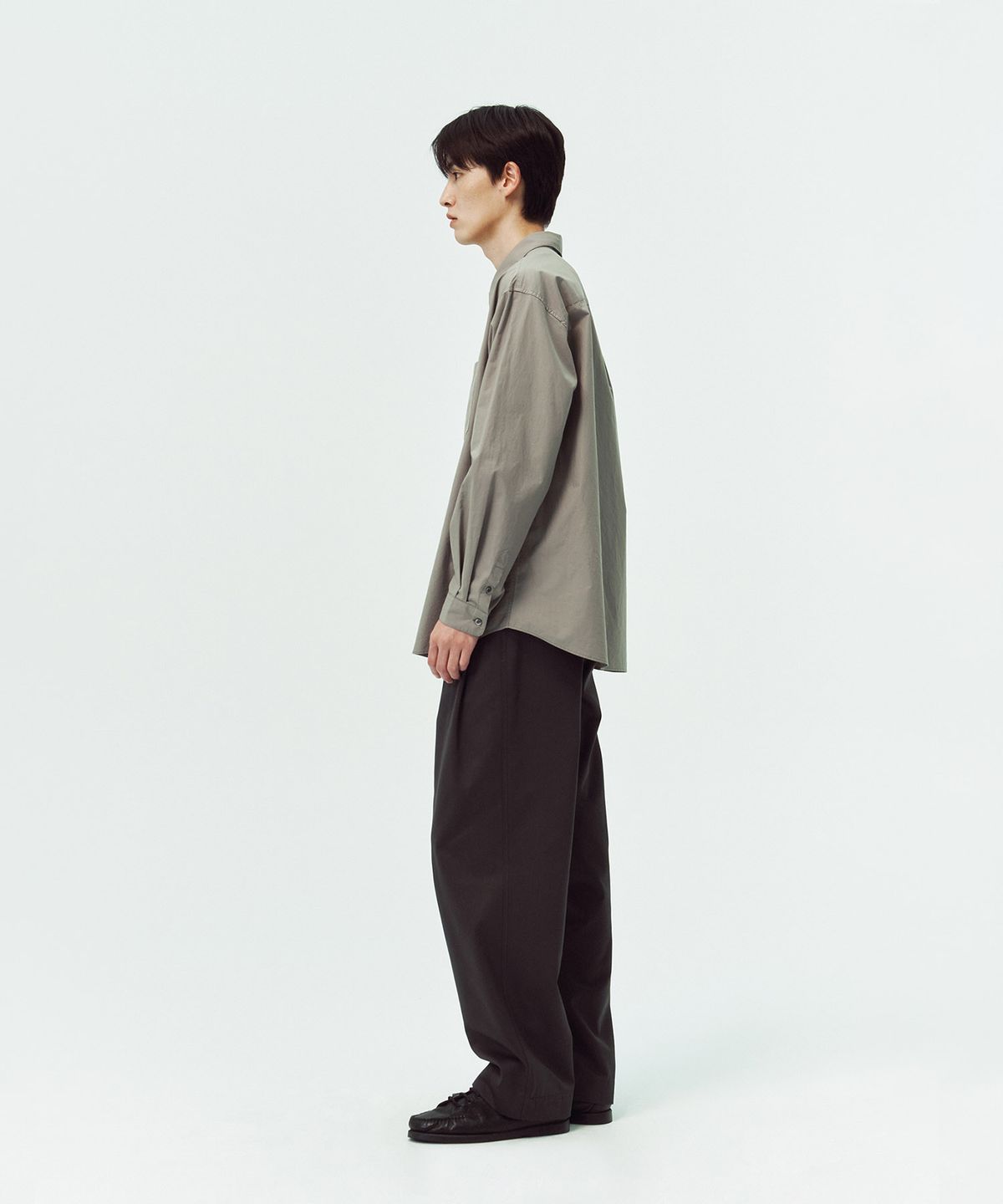 블랭크룸(BLANKROOM) 필드데이 셔츠_DUSTY OLIVE