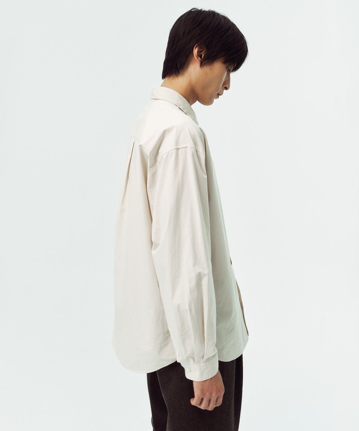 블랭크룸(BLANKROOM) 필드데이 셔츠_MILK BEIGE