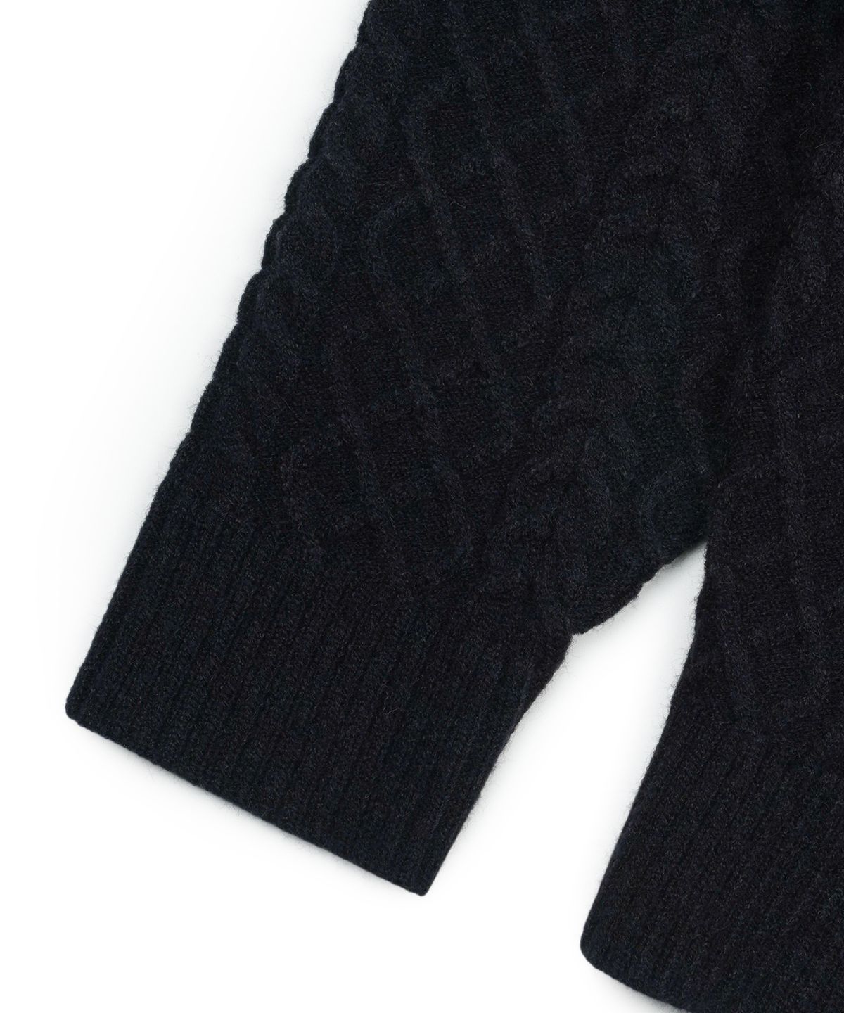 아이돈워너셀(IDWS) Dusky Day Crewneck Knit Black
