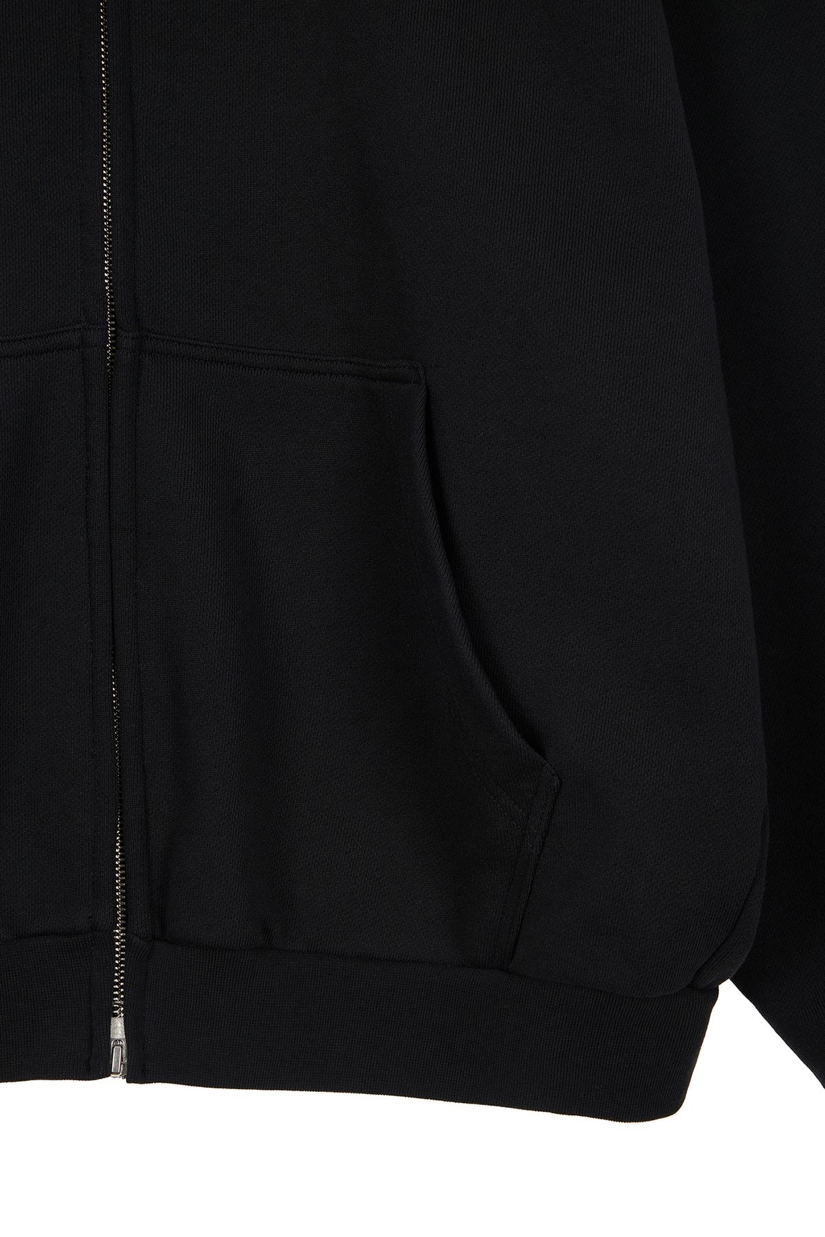 다이닛(DEINET) LOST IN SYDNEY ZIP-UP HOODIE IN BLACK