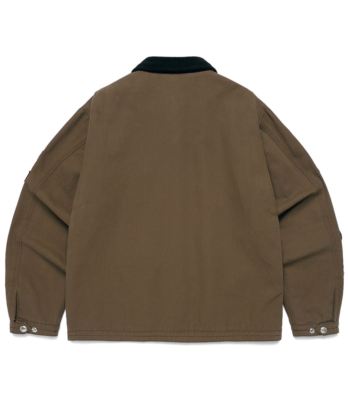 카비시(CAVISH) WASHED PATCHWORK JACKET BROWN(CV2EFUB931A)