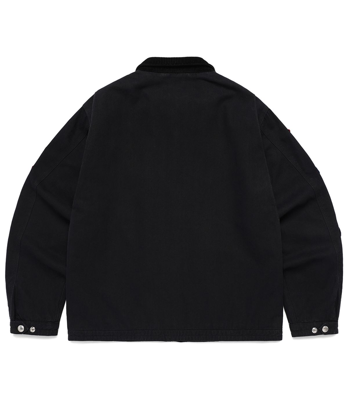 카비시(CAVISH) WASHED PATCHWORK JACKET BLACK(CV2EFUB931A)