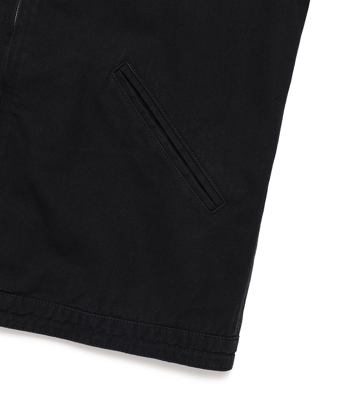 카비시(CAVISH) WASHED PATCHWORK JACKET BLACK(CV2EFUB931A)