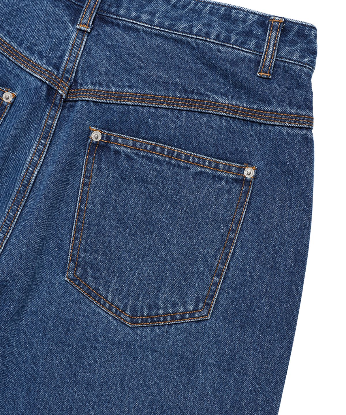 카비시(CAVISH) PATCHWORK DENIM PANTS BLUE(CV2EFUD112A)