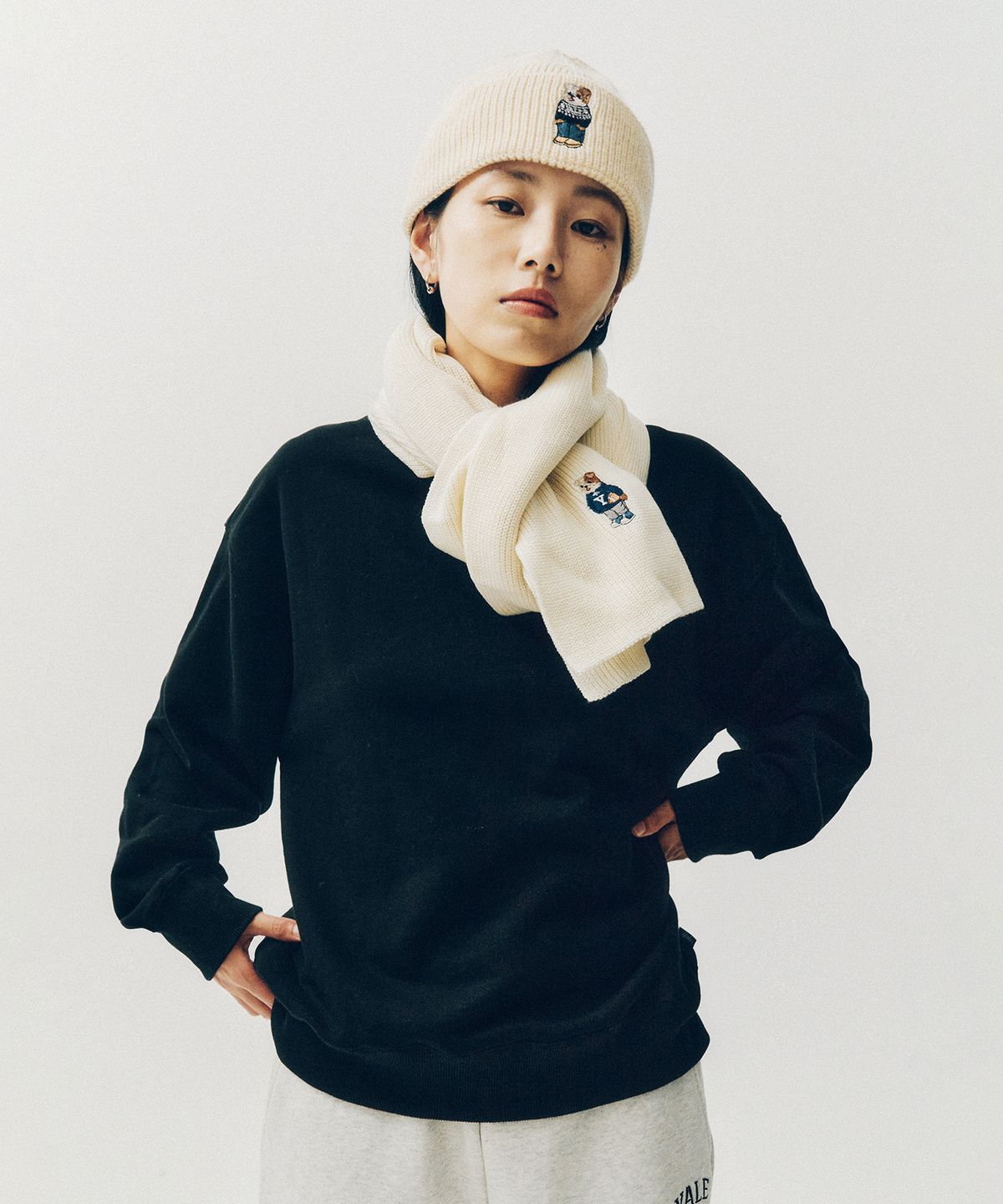 예일(YALE) 노르딕 댄 코지 비니_아이보리