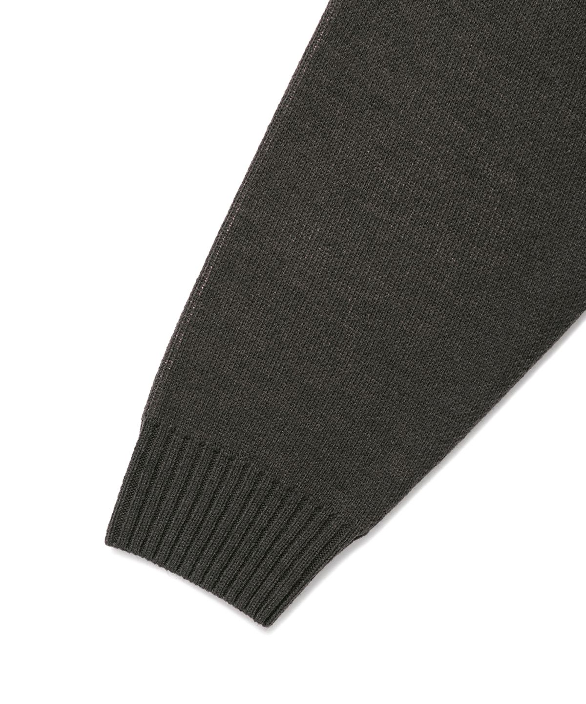 카비시(CAVISH) W DUST CLASSIC ROSE KNIT SWEATER CHARCOAL(CV2EFFK605A)