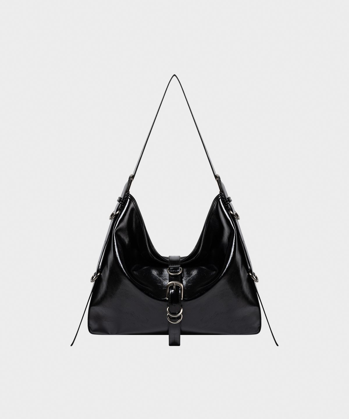 기호(KHIHO) DIDI BELTED BIG BAG(2-WAY) /  BLACK