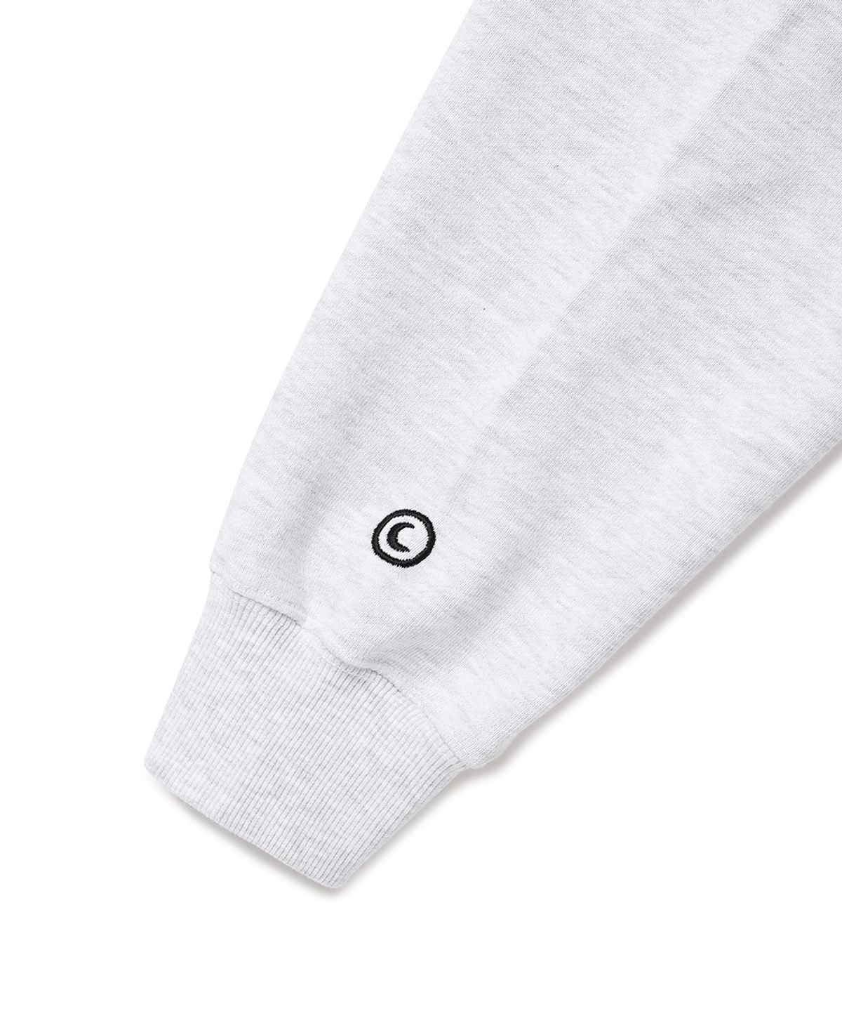 카비시(CAVISH) FLAG ANGELS HOODIE LIGHT GREY(CV2EFUM403A)