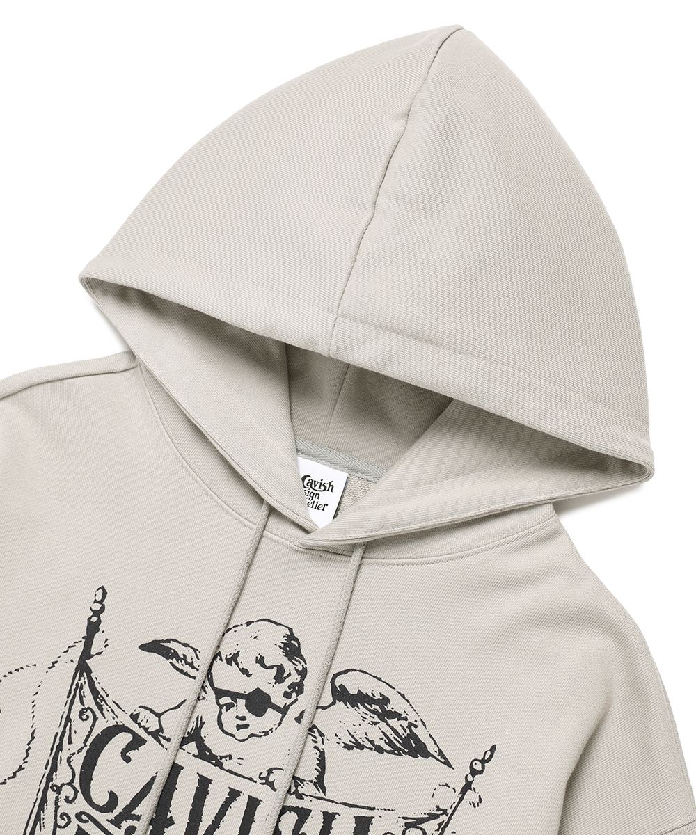 CAVISH ♥ FLAG ANGELS HOODIE/追跡付 CAVISH】FLAG ANGELS HOODIE / 追跡付