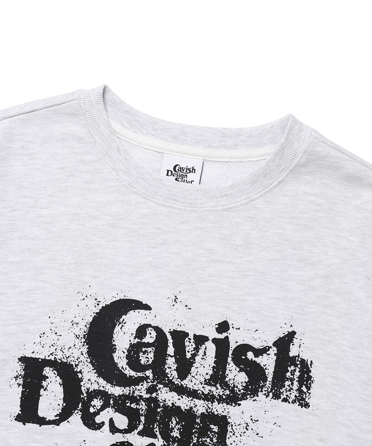 카비시(CAVISH) DUST SELLER LOGO SWEATSHIRT LIGHT GREY(CV2EFUM442A)
