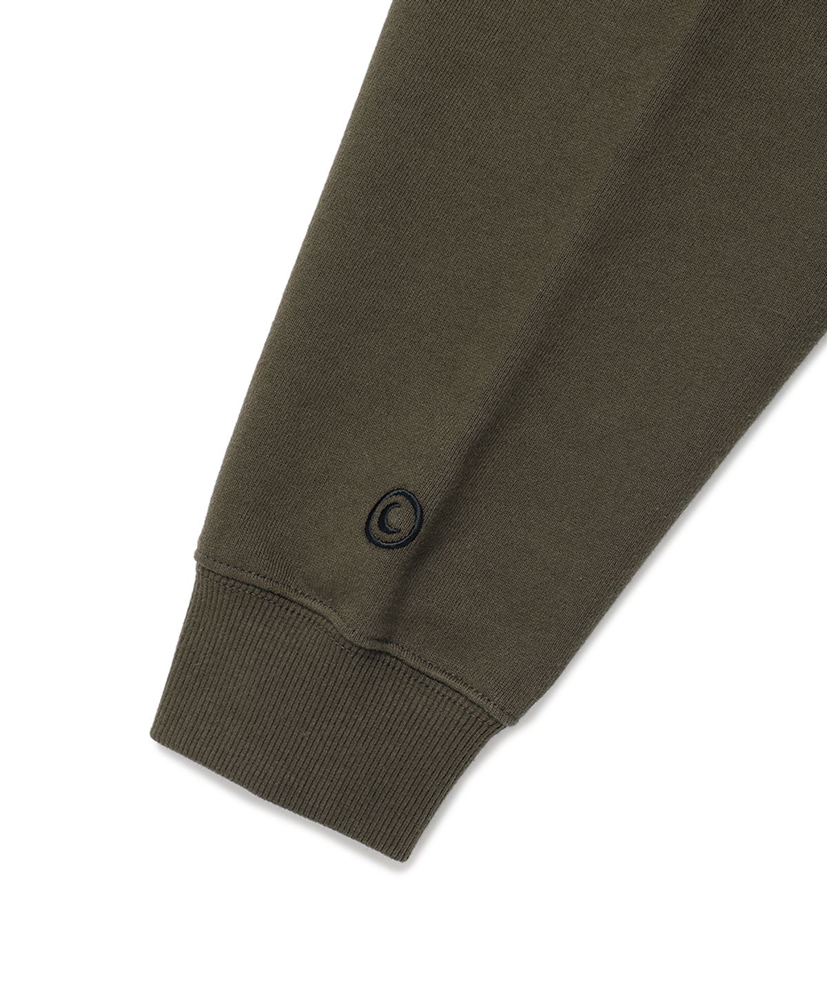 카비시(CAVISH) DUST SELLER LOGO SWEATSHIRT OLIVE(CV2EFUM442A)
