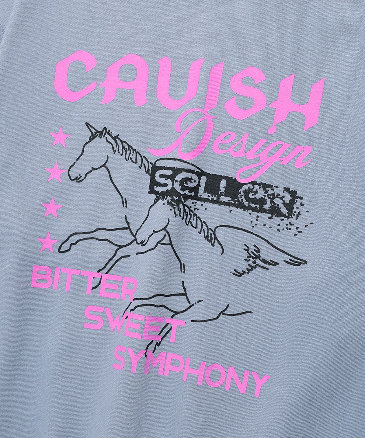 카비시(CAVISH) UNICORN SWEATSHIRT BLUE(CV2EFUM443A)