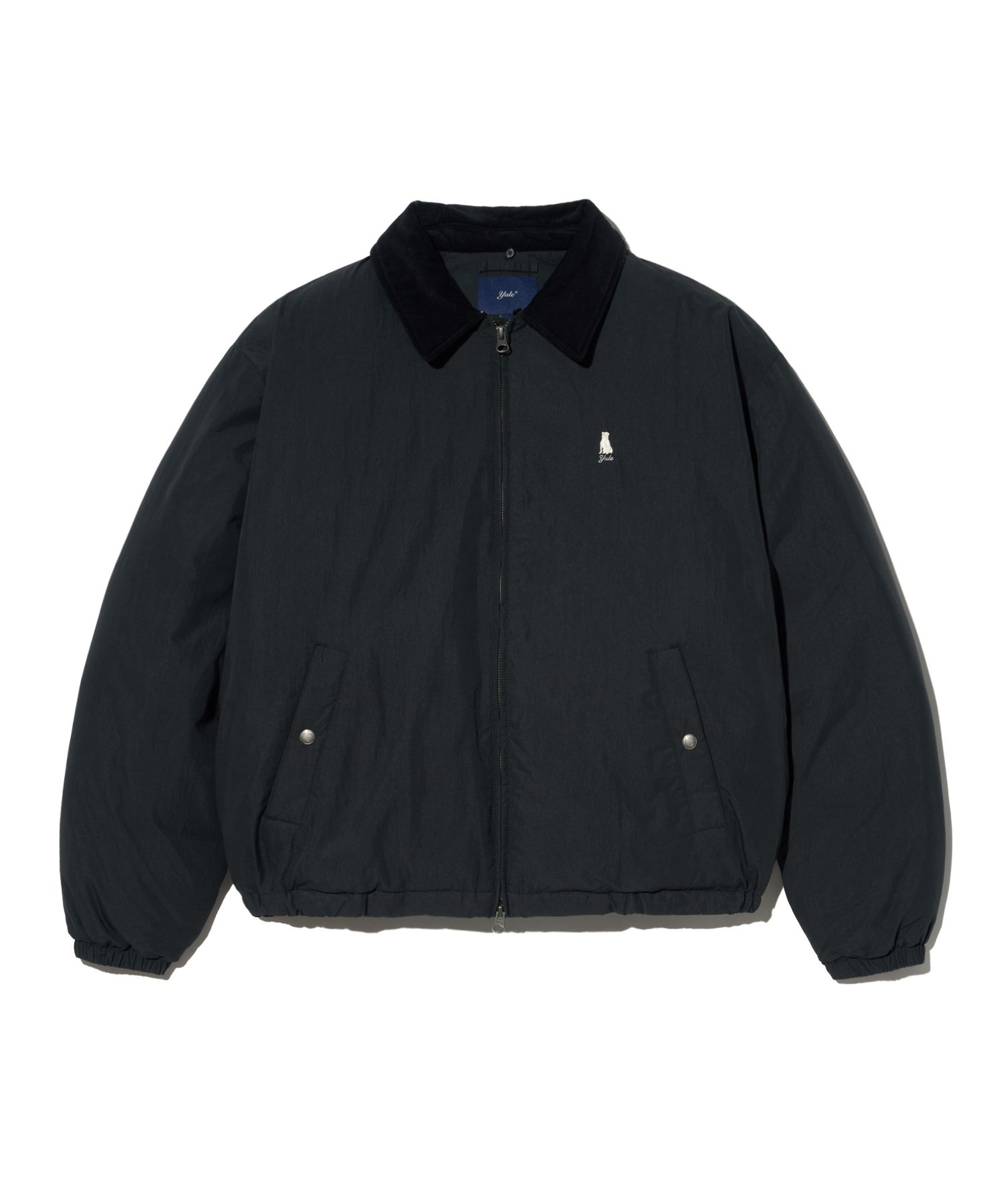 ★YALE★Detachable Boa Short Puffer Jacket★ MUSINSA | YALE Detachable Boa Short Puffer Jacket_Black