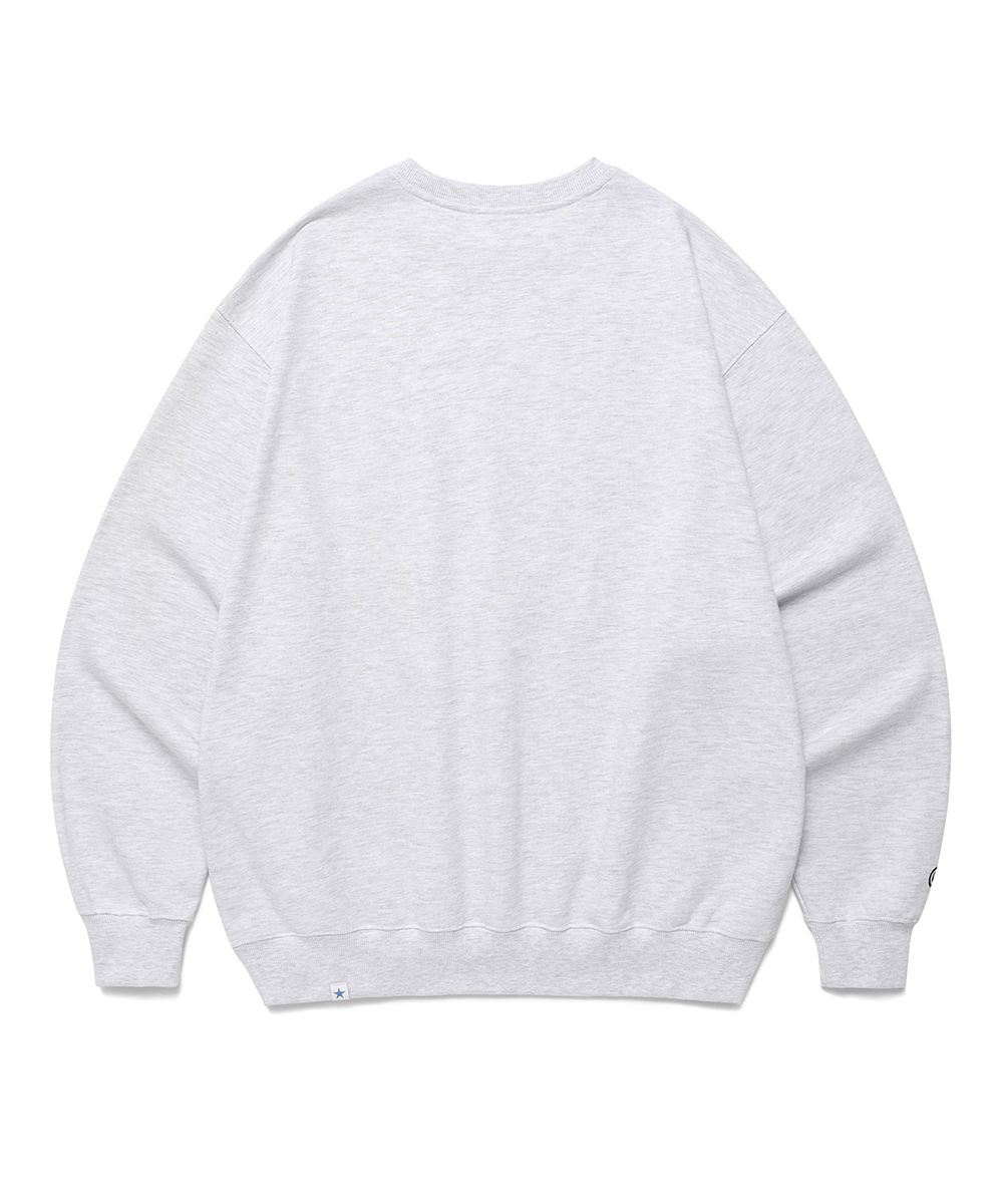 CAVISH ♥ CLEF SWEATSHIRT/追跡付 MUSINSA | CAVISH CLEF SWEATSHIRT LIGHT GREY(CV2EFUM444A)