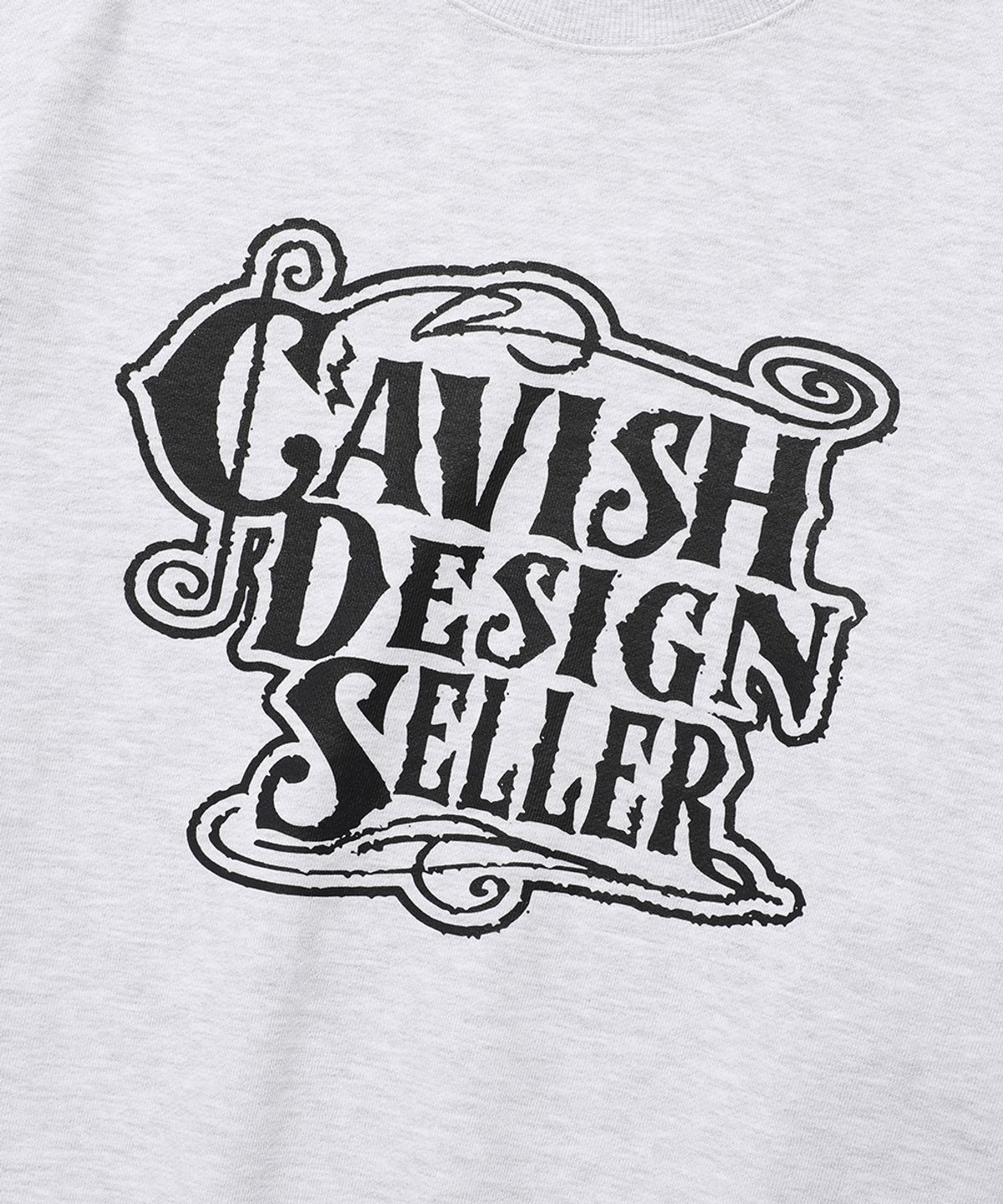 카비시(CAVISH) CLEF SWEATSHIRT LIGHT GREY(CV2EFUM444A)
