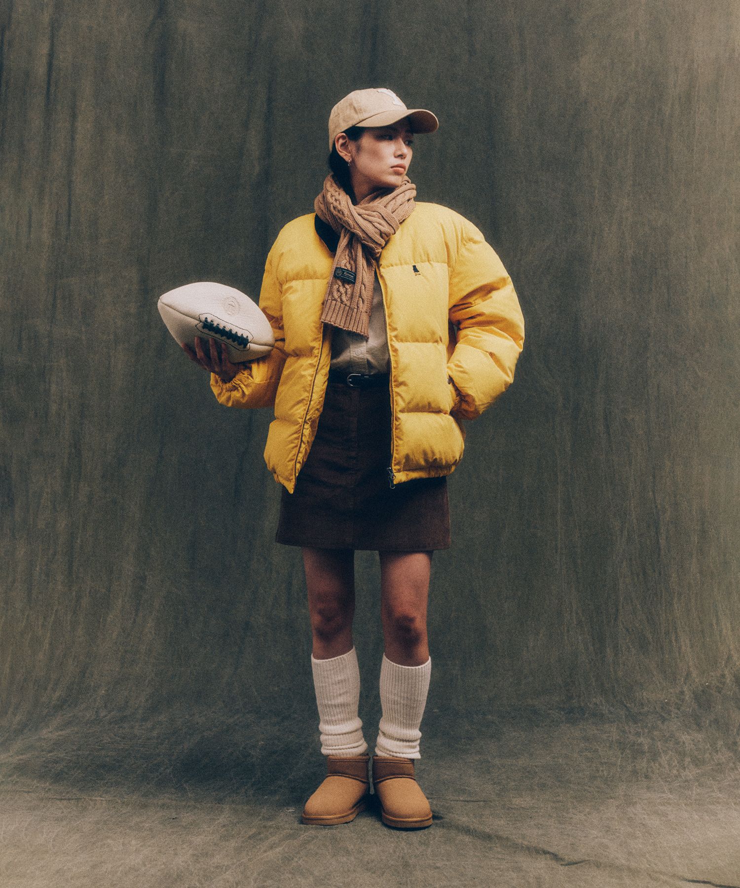 ダウンジャケット・コート YALE 007 Pocket Short Puffer Ivory YD05JP7006IV MUSINSA | YALE Detachable Hood Short Puffer Jacket_Yellow