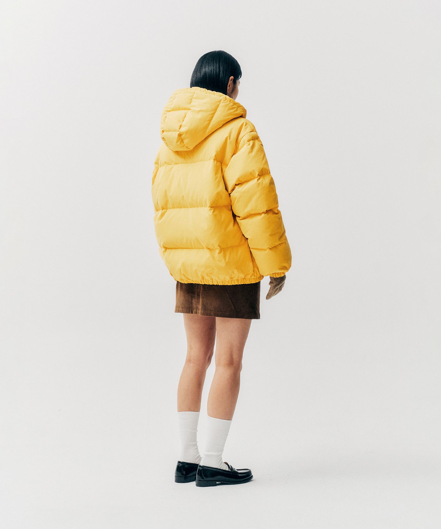 ダウンジャケット・コート YALE Detachable hood short puffer jacket yellow YEW1DW303AYE MUSINSA | YALE Detachable Hood Short Puffer Jacket_Yellow