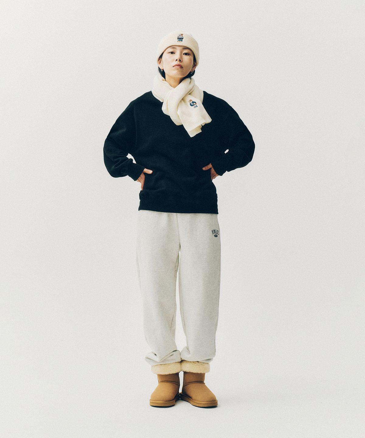 예일(YALE) 헤리티지 댄 투웨이 부츠_베이지