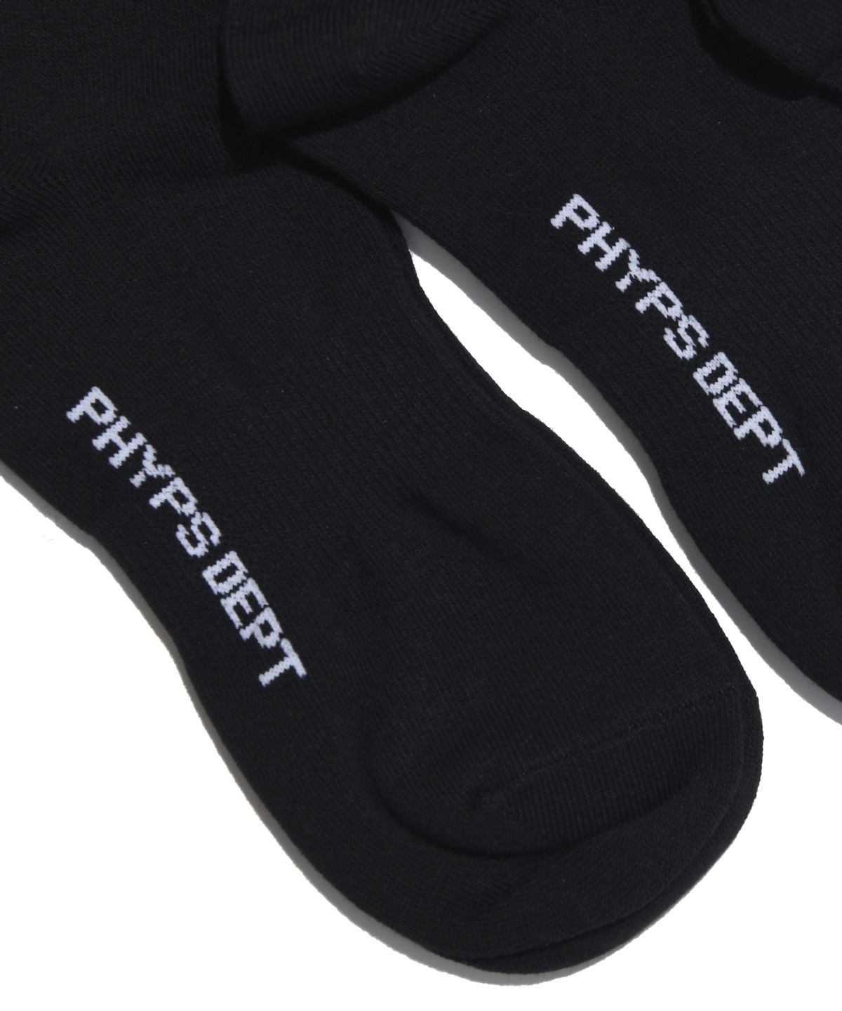 피지컬 디파트먼트(PHYSICAL DEPARTMENT) [선택가능] 먼데이루틴 심볼 로고 삭스_블랙