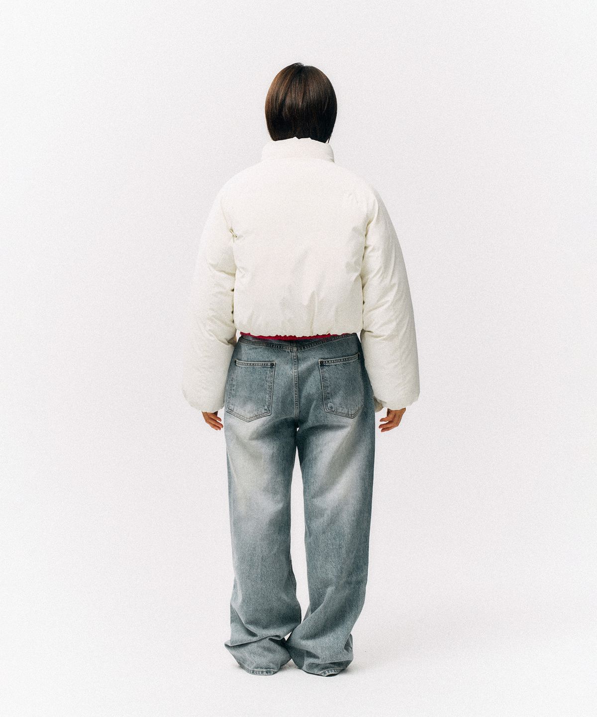 피지컬 디파트먼트(PHYSICAL DEPARTMENT) 우먼즈 베어 푸퍼 자켓 크림