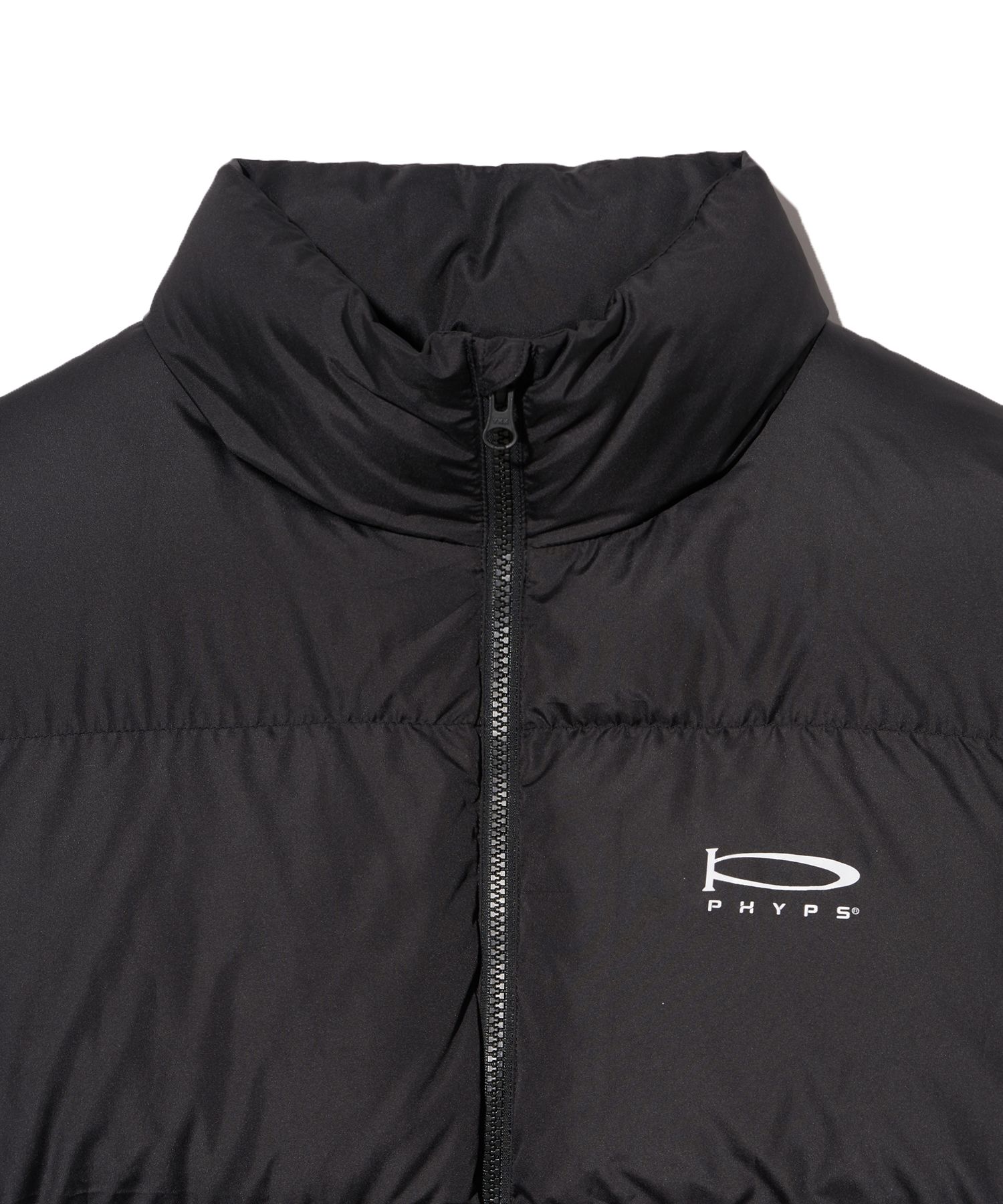 Phyps Department★(Layered) Duck Down Muffler Puffer Jacket MUSINSA | PHYPS (Layered) Duck Down Muffler Puffer Jacket_Black