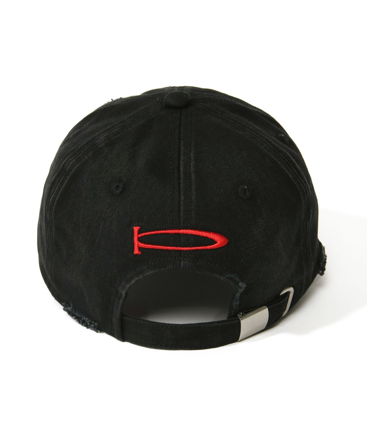 핍스 모터사이클(PHYPS MOTORCYCLE) Destroyed Washed Cap Black
