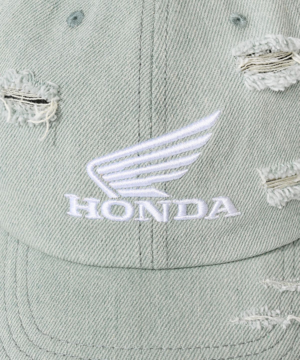 핍스 모터사이클(PHYPS MOTORCYCLE) Destroyed Washed Cap Blue