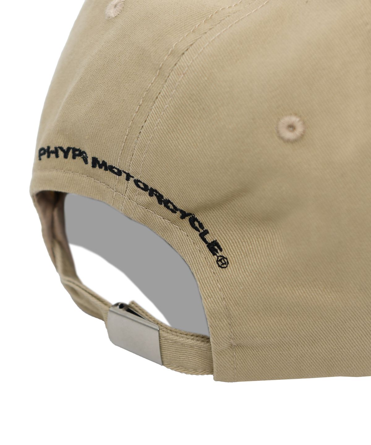 핍스 모터사이클(PHYPS MOTORCYCLE) Honda Wing logo basic Cap Beige