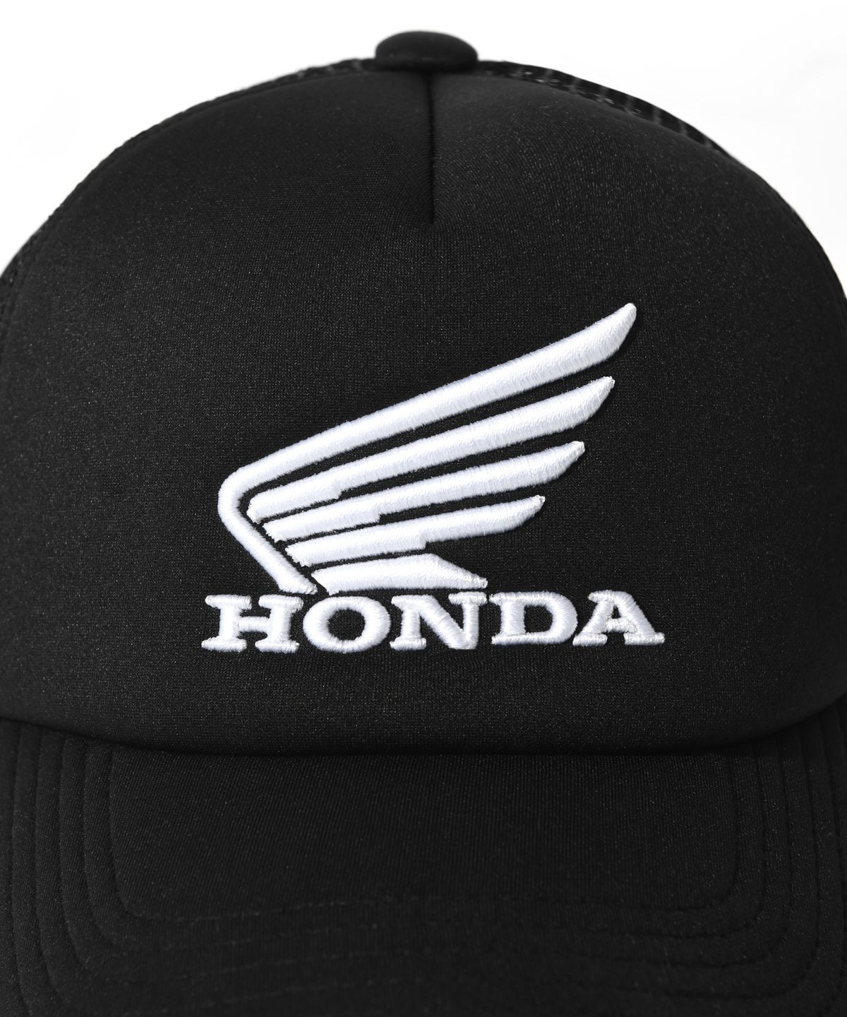 핍스 모터사이클(PHYPS MOTORCYCLE) Honda Original Wing logo Mesh Cap Black