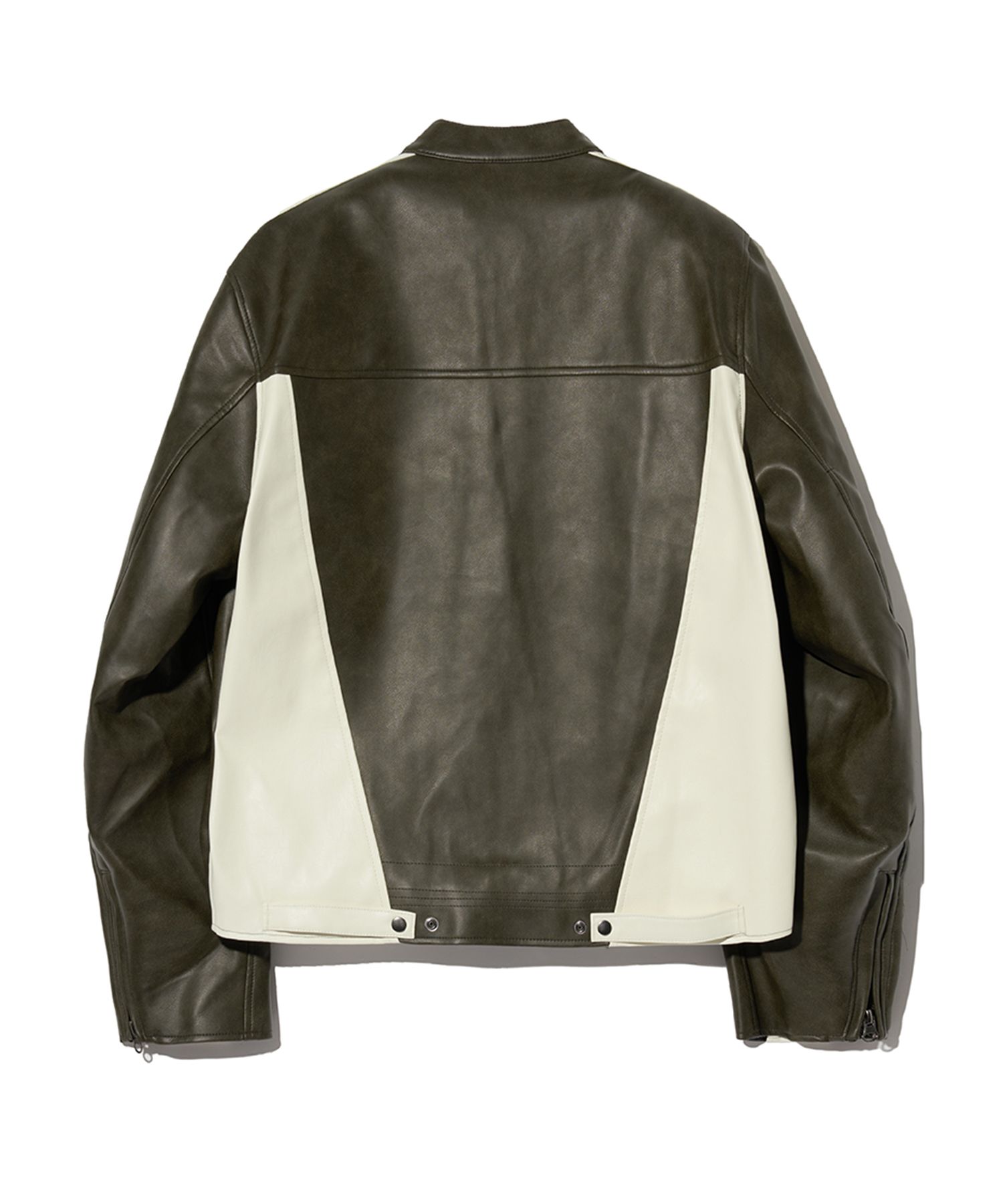 Men Leather Jacket Black Slim Fit Biker Motorcycle Genuine