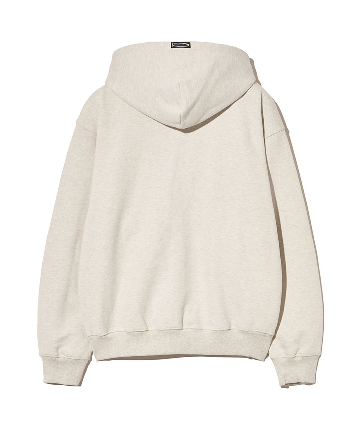 핍스 모터사이클(PHYPS MOTORCYCLE) Honda Small Wing Rivet point Hoodie Zip-up Oatmeal