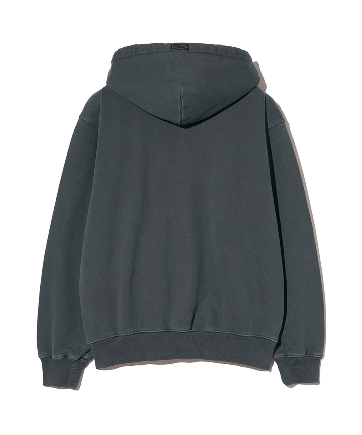 핍스 모터사이클(PHYPS MOTORCYCLE) Honda Small Wing Rivet point Hoodie Zip-up PG Charcoal