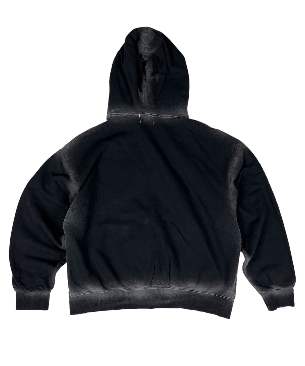 스케이터락(SK8ER ROCK) Hell Heaven Cross Vintage Sweat Hood Zip-up ((Black))