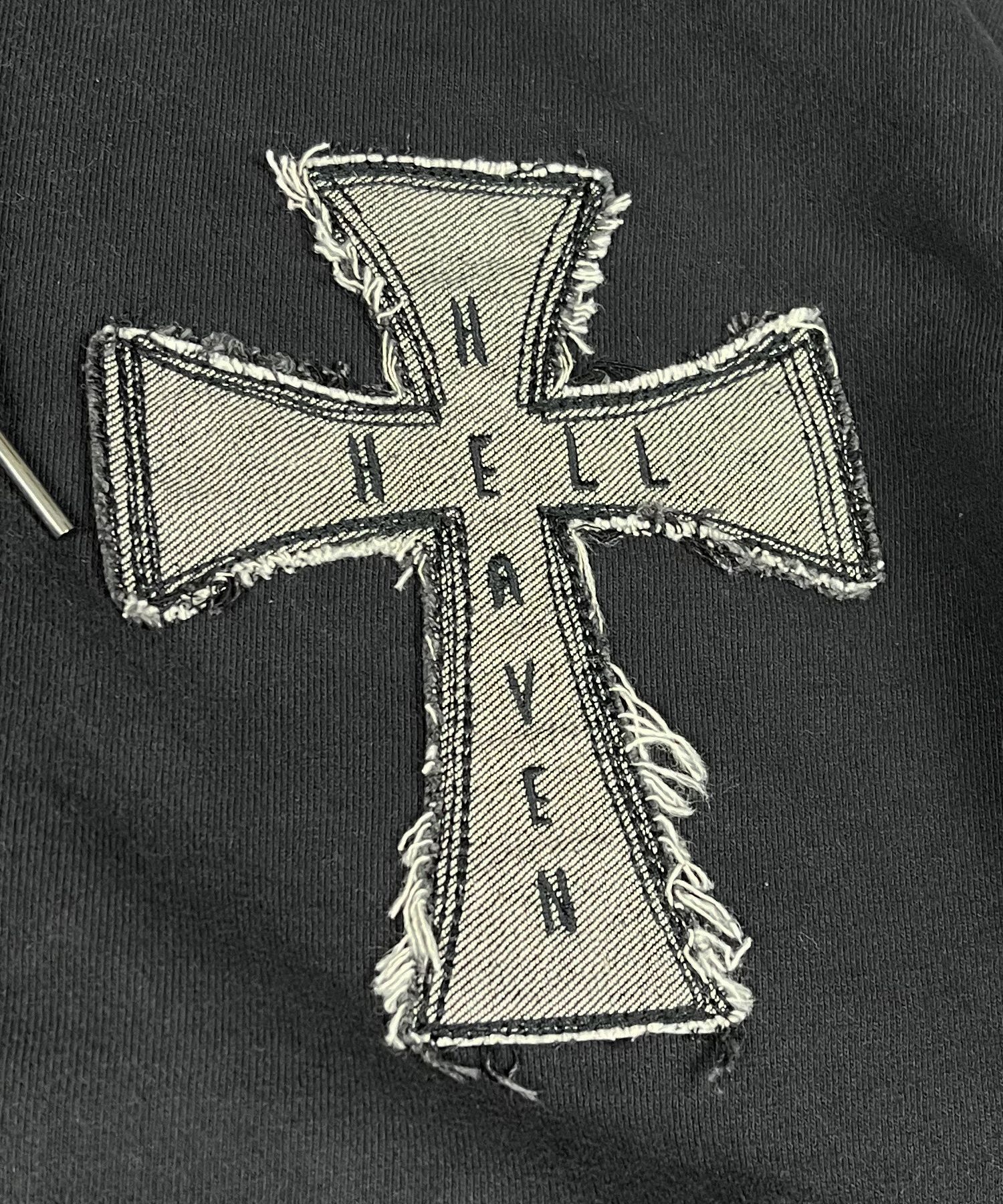 人気 ☆SK8ER ROCK☆ HELL HEAVEN CROSS PIGMENT SWEAT HOODIE MUSINSA | SK8ER ROCK Hell Heaven Cross Vintage Sweat Hood