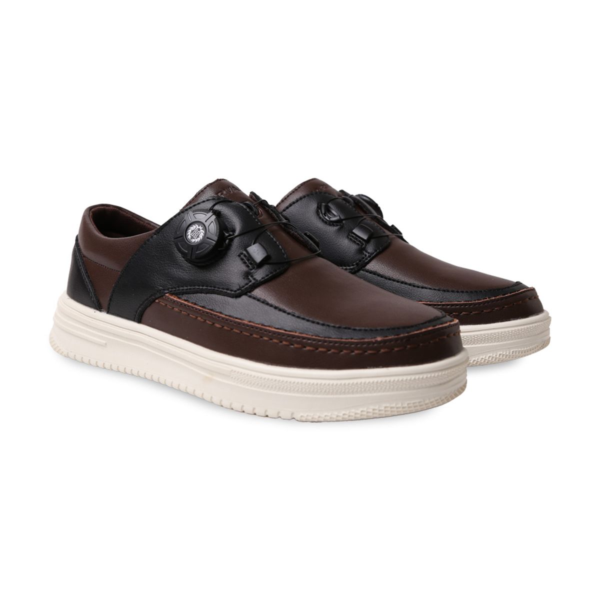하버드 슈즈(HARVARD SHOES) 살몬 다이얼 로퍼 스니커즈 브라운