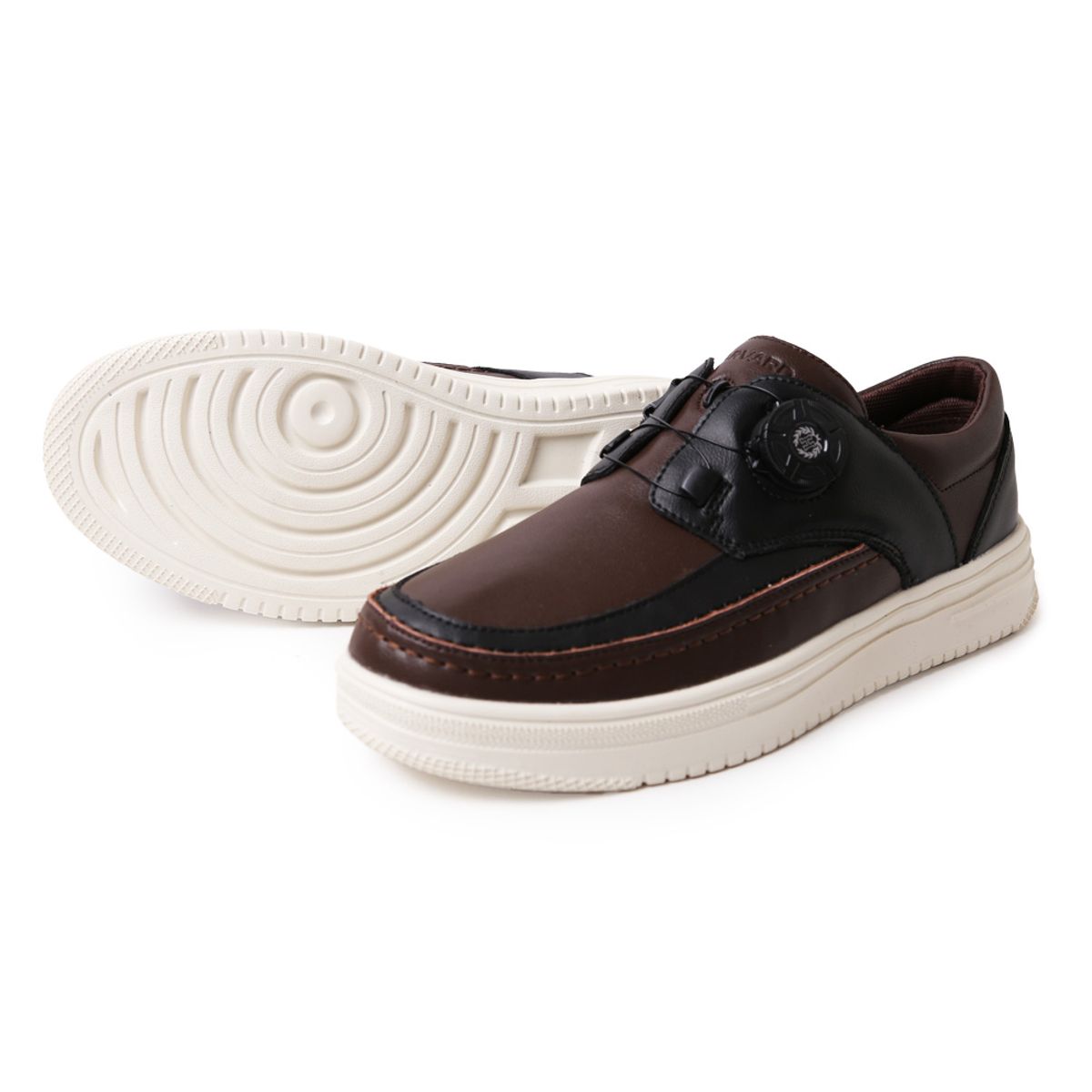 하버드 슈즈(HARVARD SHOES) 살몬 다이얼 로퍼 스니커즈 브라운