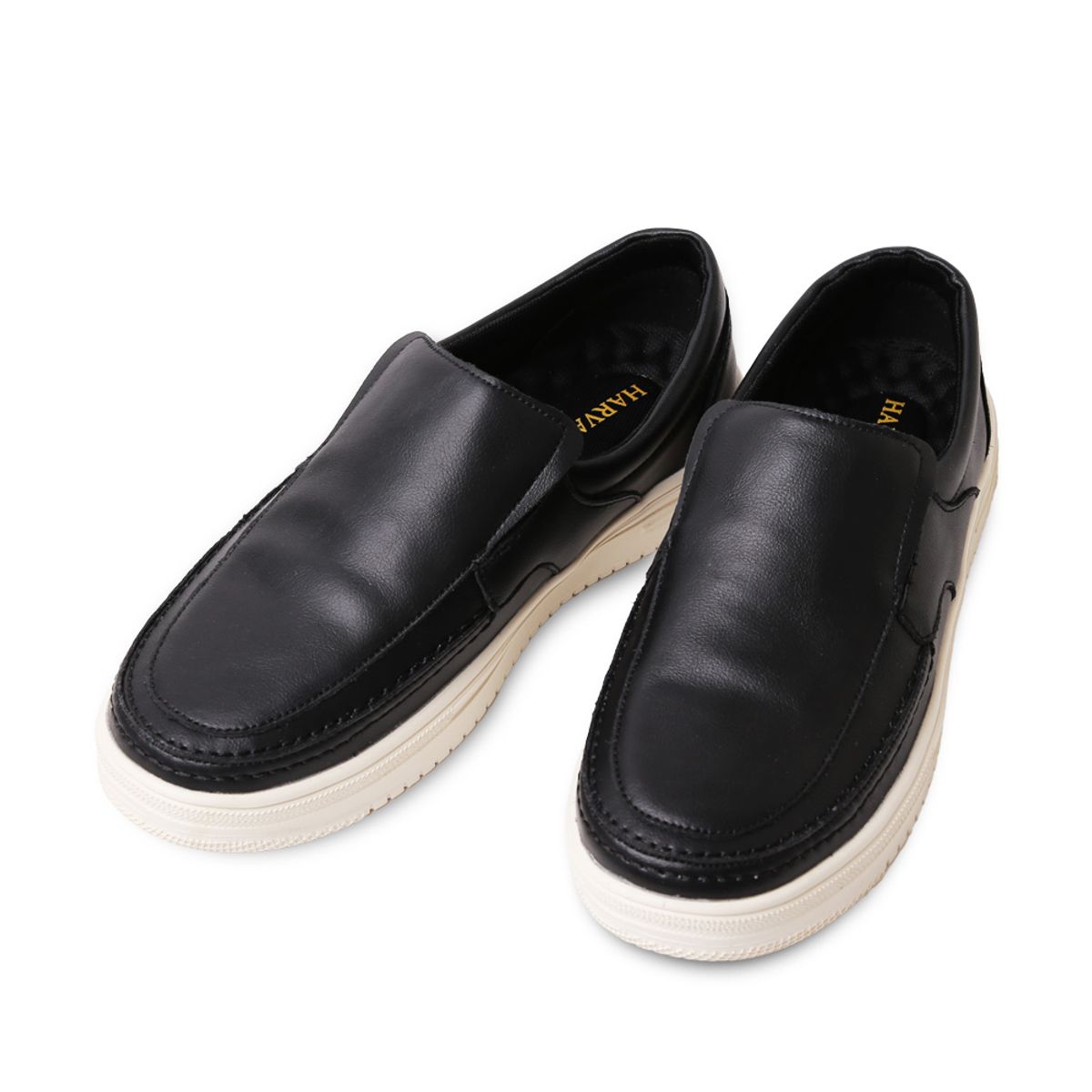 하버드 슈즈(HARVARD SHOES) 로빈 로퍼 스니커즈 블랙