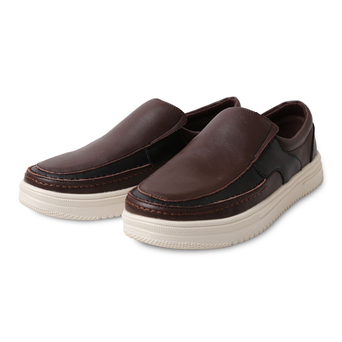 하버드 슈즈(HARVARD SHOES) 로빈 로퍼 스니커즈 브라운