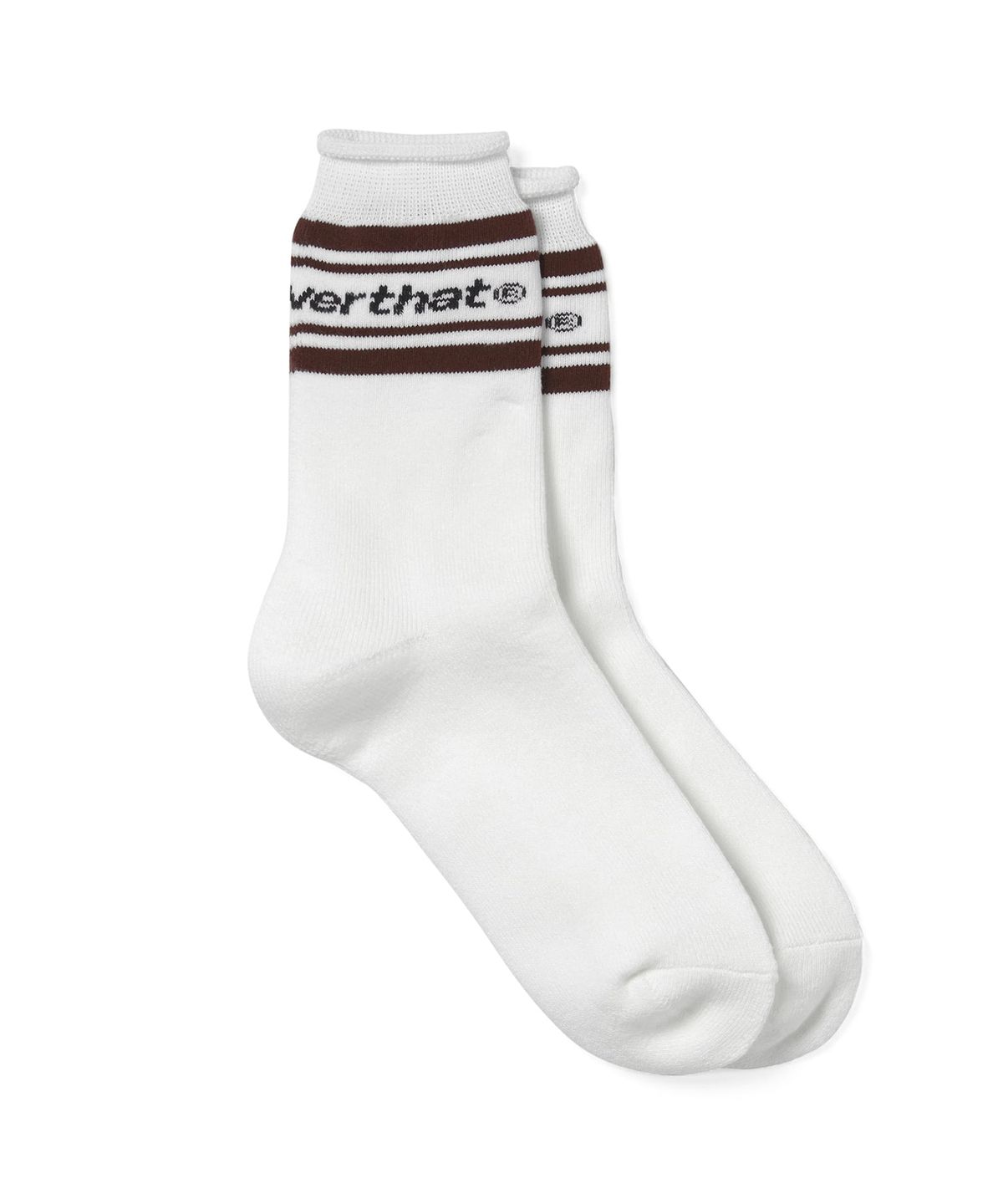 디스이즈네버댓(THISISNEVERTHAT) Striped Socks White