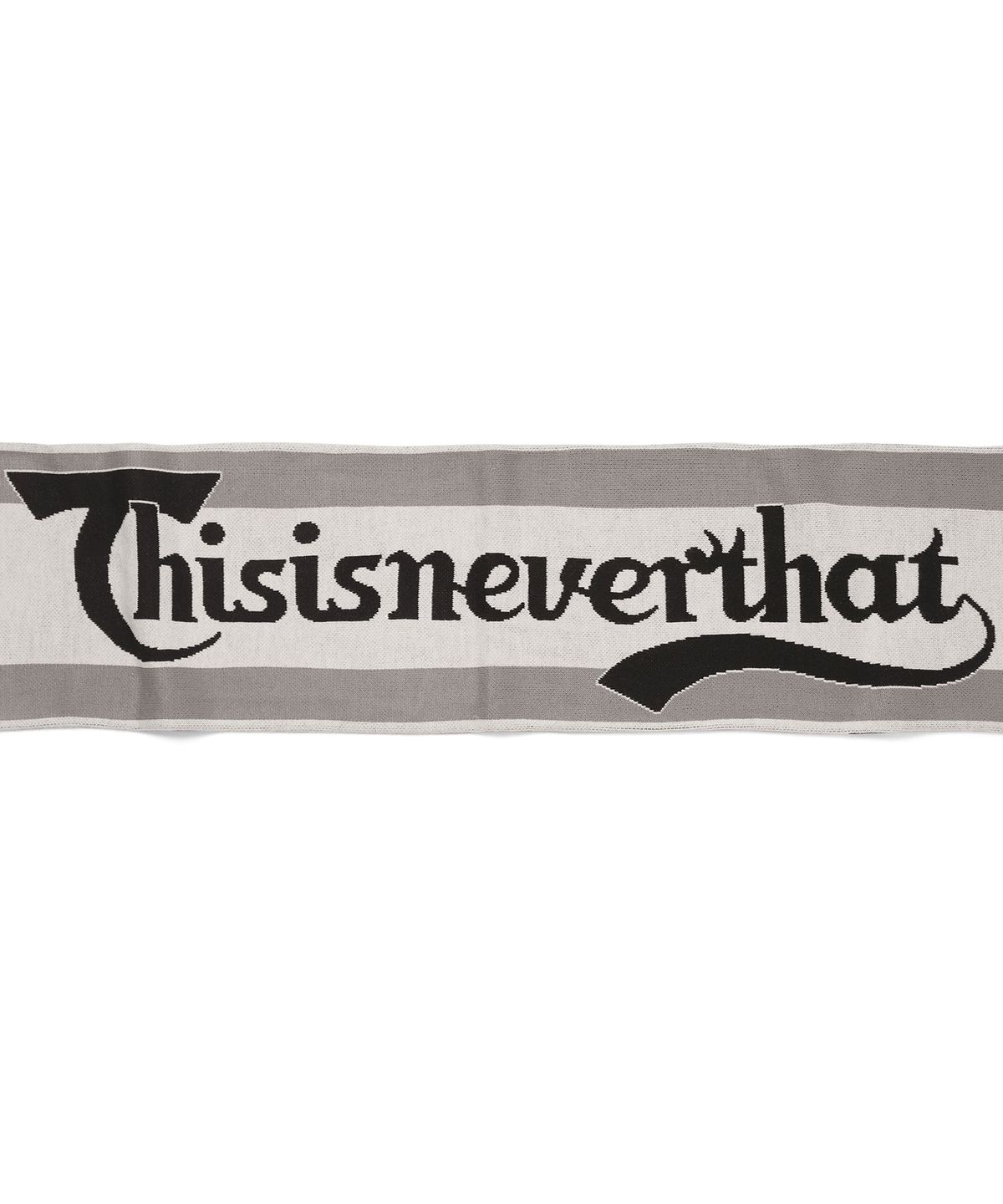 디스이즈네버댓(THISISNEVERTHAT) Football Scarf Grey