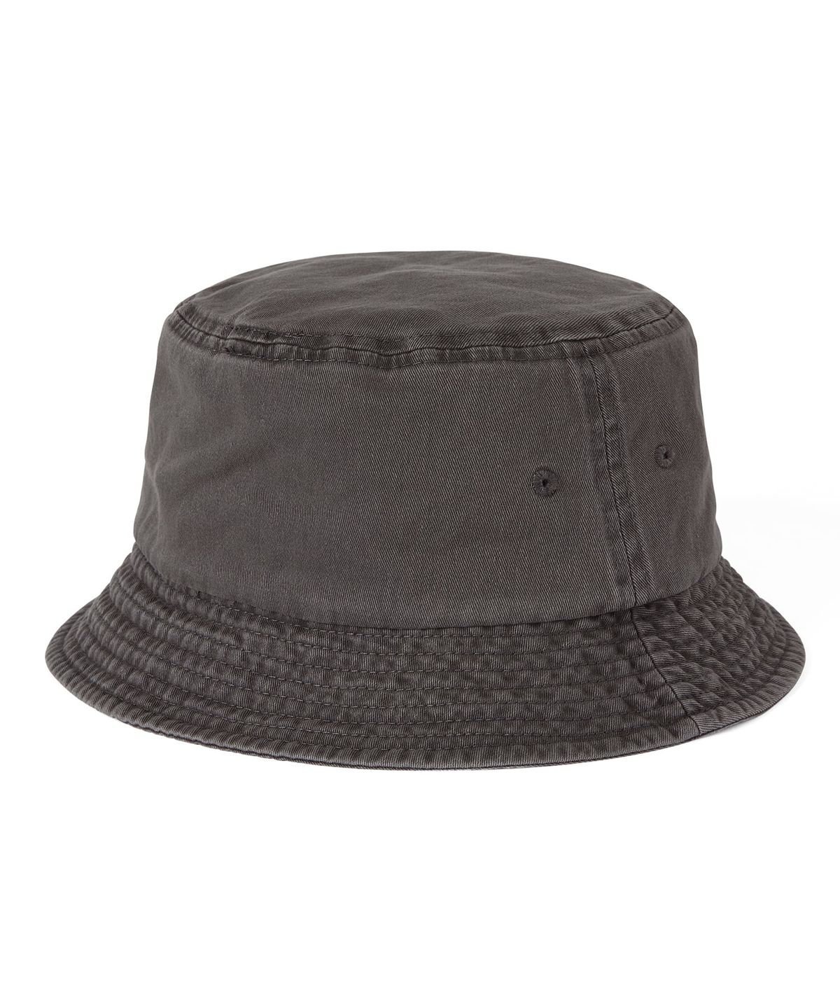 디스이즈네버댓(THISISNEVERTHAT) Overdyed SCT-Logo Bucket Hat Charcoal
