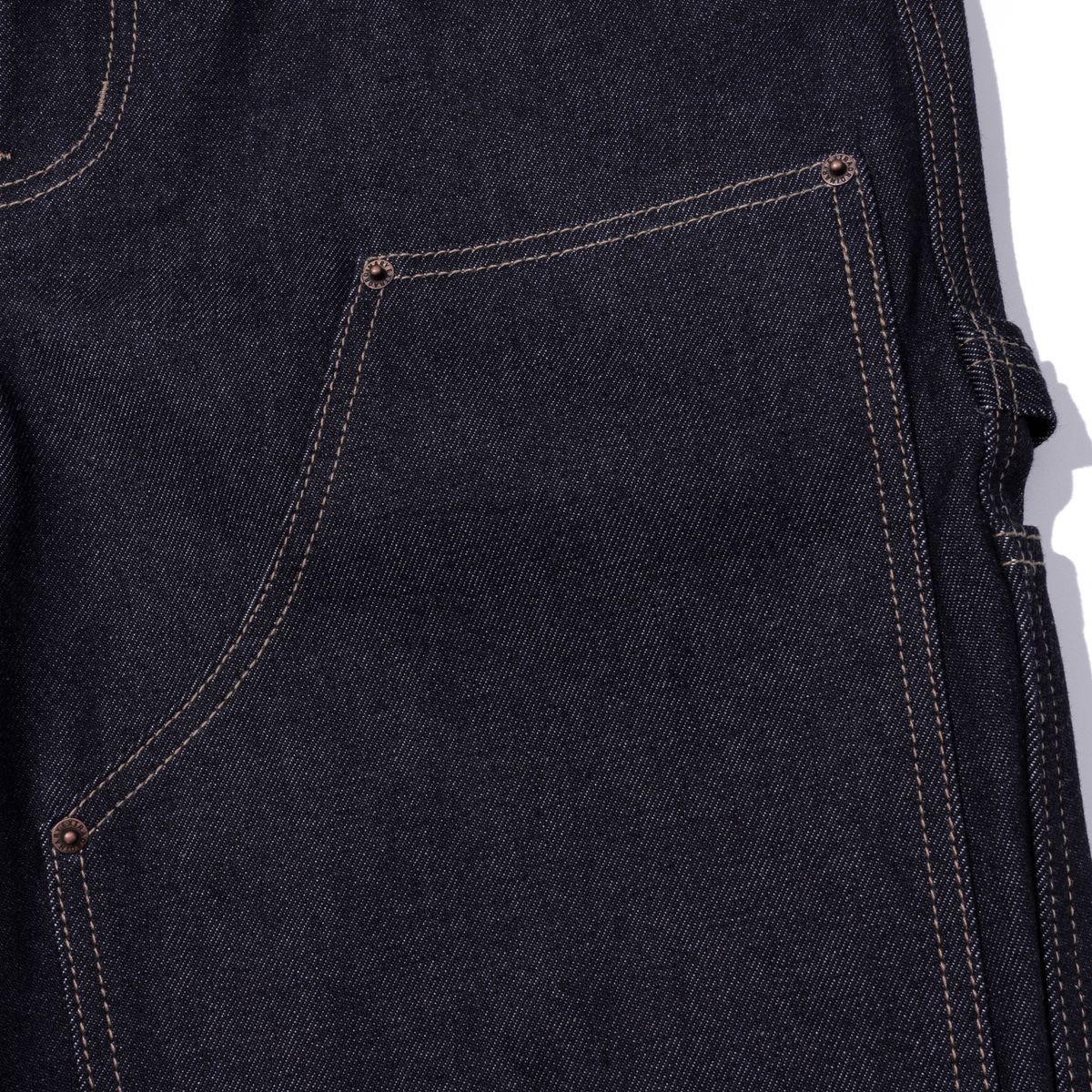 엑스트라오디너리(EXTRAORDINARY) DOUBLE KNEE DENIM RAW DENIM