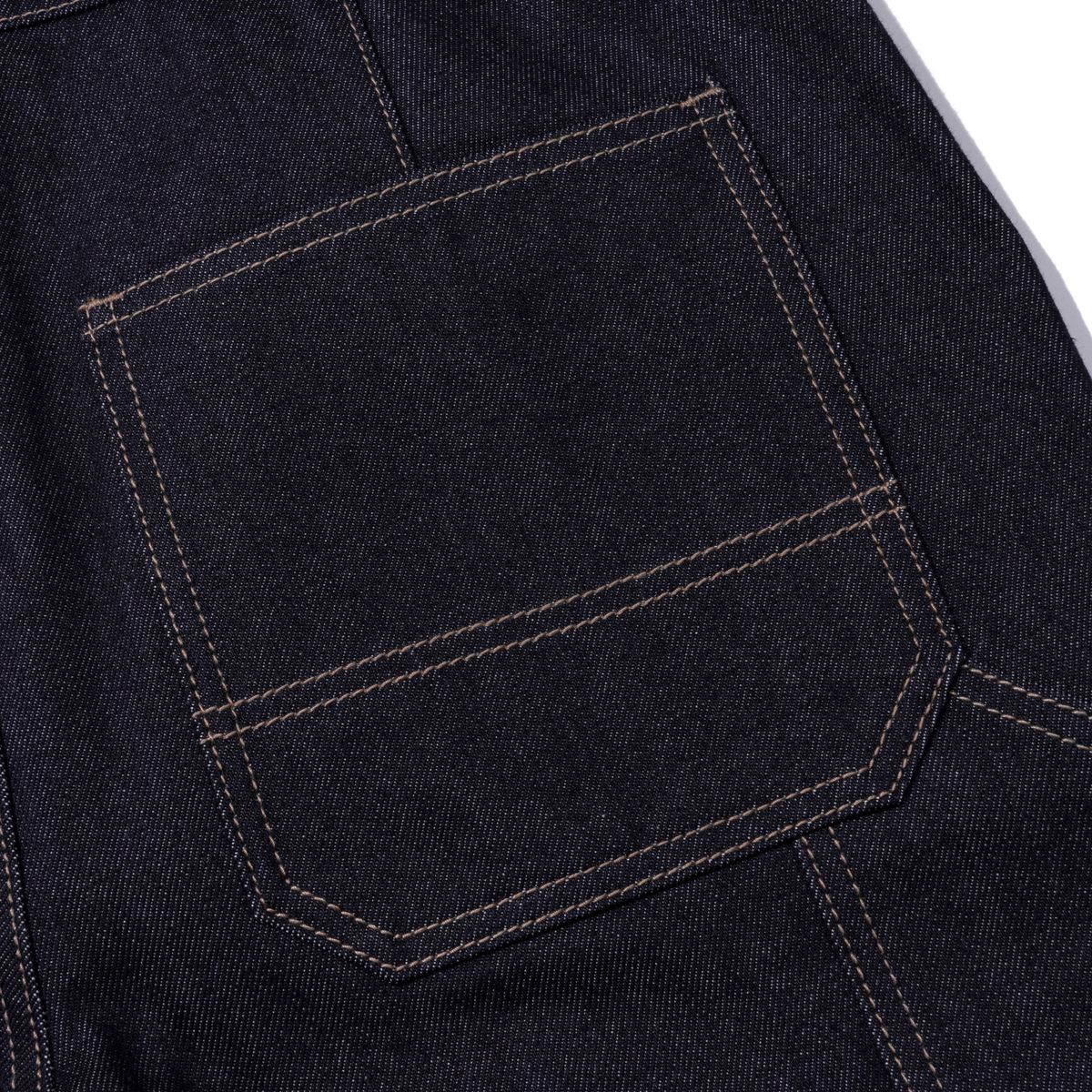 엑스트라오디너리(EXTRAORDINARY) DOUBLE KNEE DENIM RAW DENIM